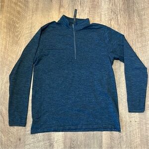lululemon athletica Men's Metal Vent Tech (MVT) half zip - Navy XL